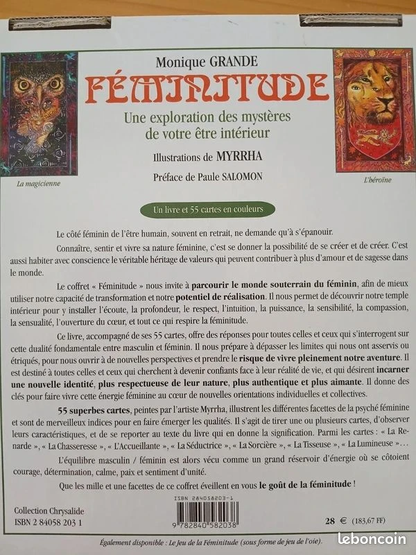 Cofre Oracle Féminitude de Monique Grande – photo 3